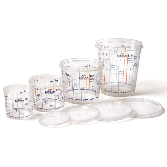 Contenitore Graduato in Plastica Trasparente 750 ml