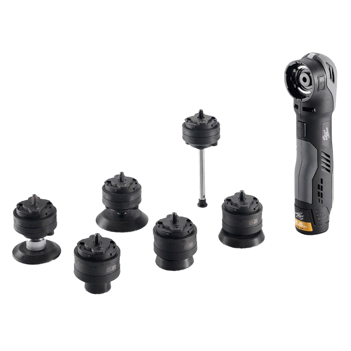 Minilucidatrice Rotorbitale e Rotativa Cordless