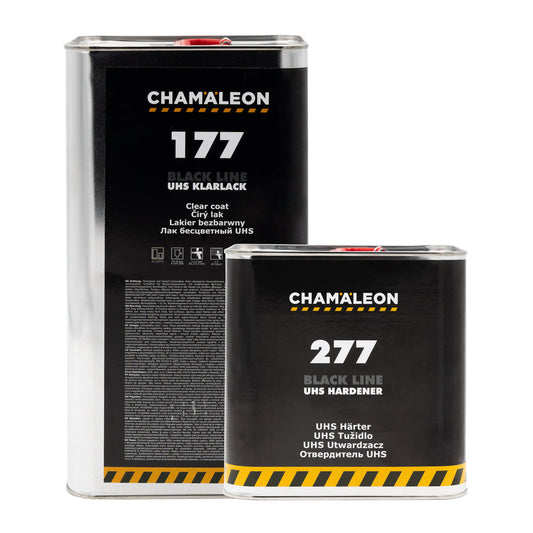 CHAMALEON UHS 2K Clear Coat Scratch Proof 177 con catalizzatore
Trasparente Antigraffio UHS 2K 177