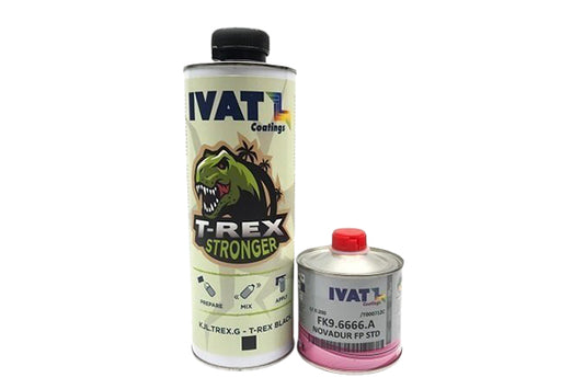Vernice Acrilica Goffrata Antigraffio 2K T-Rex Kit lt Realizzabile in qualsiasi Tinta Ral a scelta