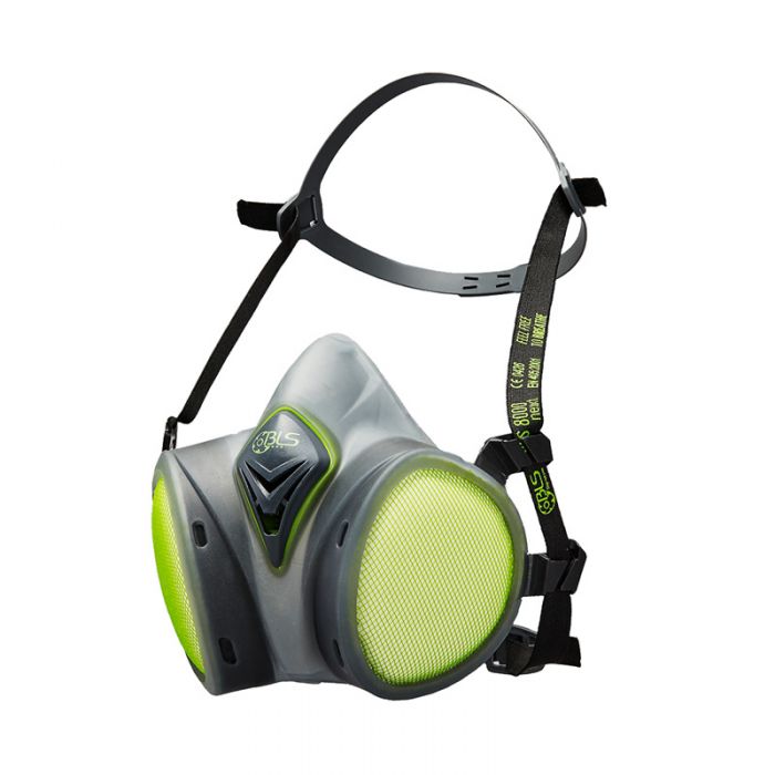 Semimaschera antinfortunistica monouso BLS 8100 Next con filtri